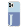 Slim Protection Case［ Original - initial two tone - J blue ］