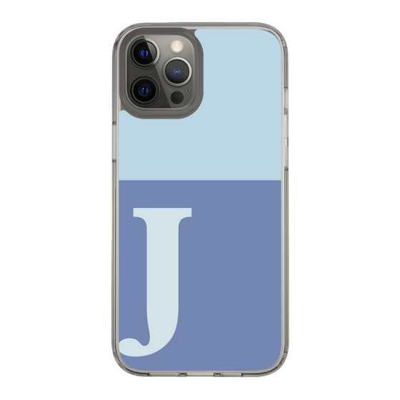 Slim Protection Case［ Original - initial two tone - J blue ］