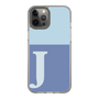 Slim Protection Case［ Original - initial two tone - J blue ］
