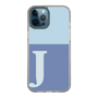 Slim Protection Case［ Original - initial two tone - J blue ］