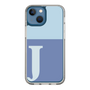 Slim Protection Case［ Original - initial two tone - J blue ］