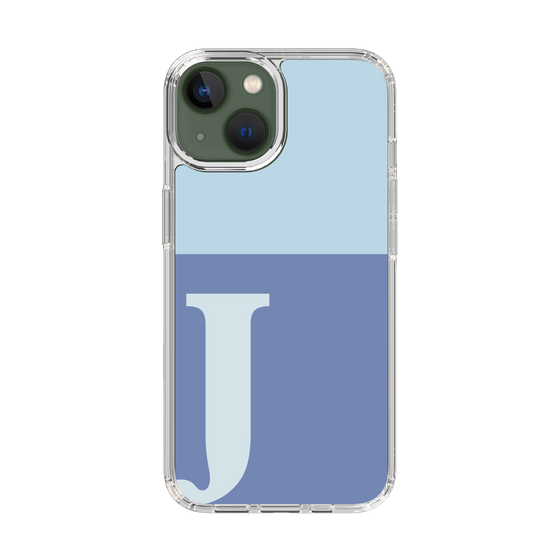 Slim Protection Case［ Original - initial two tone - J blue ］
