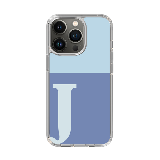 Slim Protection Case［ Original - initial two tone - J blue ］