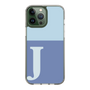 Slim Protection Case［ Original - initial two tone - J blue ］