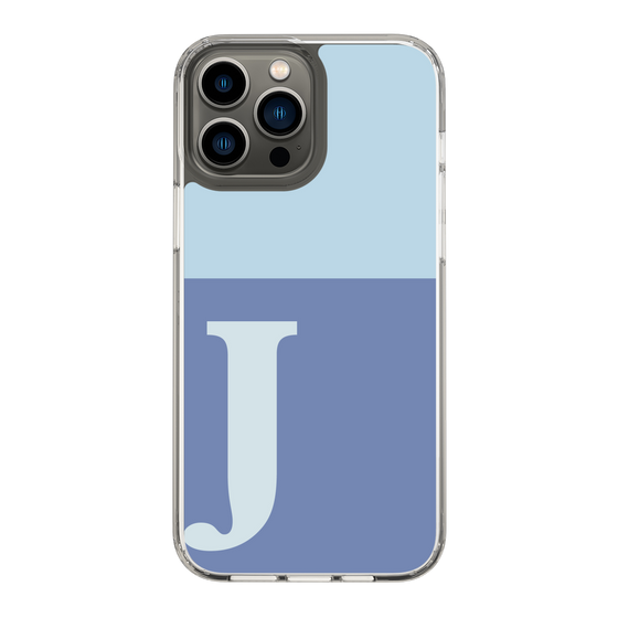 Slim Protection Case［ Original - initial two tone - J blue ］