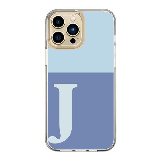 Slim Protection Case［ Original - initial two tone - J blue ］