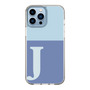 Slim Protection Case［ Original - initial two tone - J blue ］