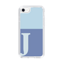 Slim Protection Case［ Original - initial two tone - J blue ］
