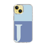 Slim Protection Case［ Original - initial two tone - J blue ］