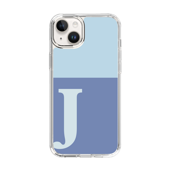 Slim Protection Case［ Original - initial two tone - J blue ］