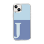 Slim Protection Case［ Original - initial two tone - J blue ］