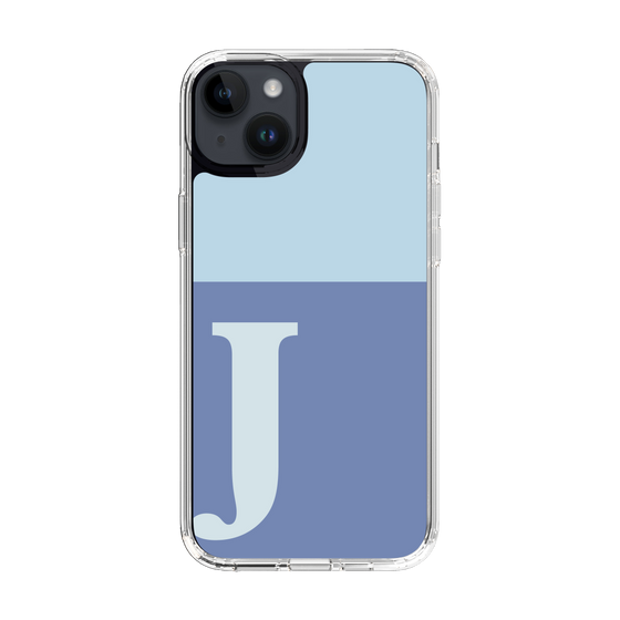 Slim Protection Case［ Original - initial two tone - J blue ］