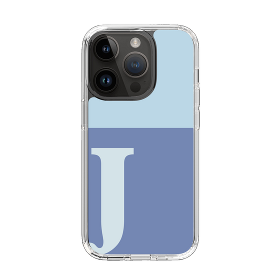 Slim Protection Case［ Original - initial two tone - J blue ］
