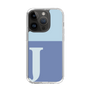 Slim Protection Case［ Original - initial two tone - J blue ］