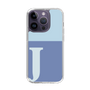 Slim Protection Case［ Original - initial two tone - J blue ］