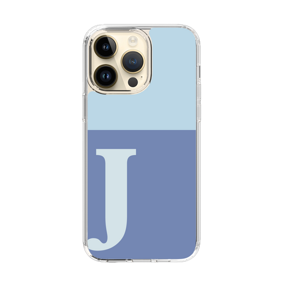 Slim Protection Case［ Original - initial two tone - J blue ］