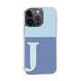 Slim Protection Case［ Original - initial two tone - J blue ］