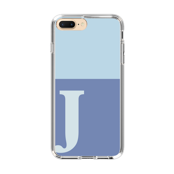 Slim Protection Case［ Original - initial two tone - J blue ］