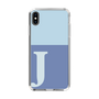 Slim Protection Case［ Original - initial two tone - J blue ］