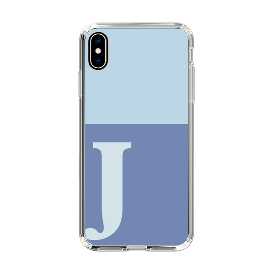 Slim Protection Case［ Original - initial two tone - J blue ］
