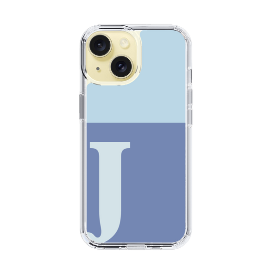 Slim Protection Case［ Original - initial two tone - J blue ］