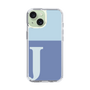 Slim Protection Case［ Original - initial two tone - J blue ］