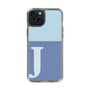 Slim Protection Case［ Original - initial two tone - J blue ］