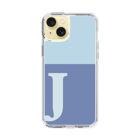 Slim Protection Case［ Original - initial two tone - J blue ］