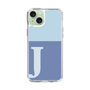 Slim Protection Case［ Original - initial two tone - J blue ］