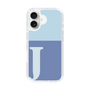 Slim Protection Case［ オリジナル - initial two tone - J blue ］