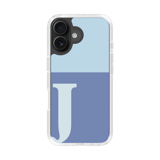 Slim Protection Case［ オリジナル - initial two tone - J blue ］