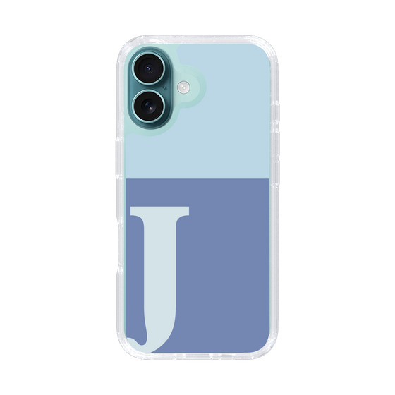 Slim Protection Case［ オリジナル - initial two tone - J blue ］