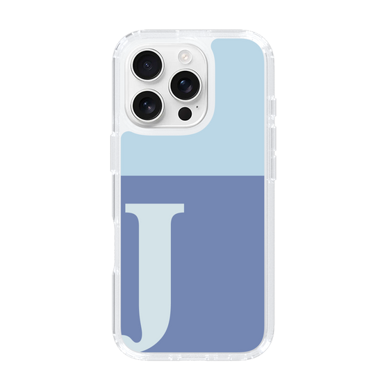 Slim Protection Case［ オリジナル - initial two tone - J blue ］