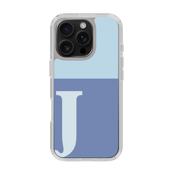 Slim Protection Case［ オリジナル - initial two tone - J blue ］