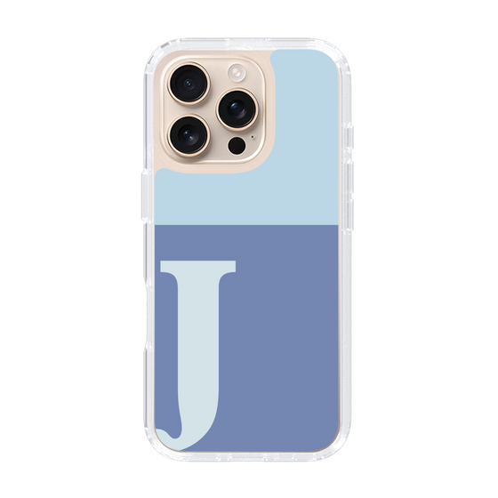 Slim Protection Case［ オリジナル - initial two tone - J blue ］