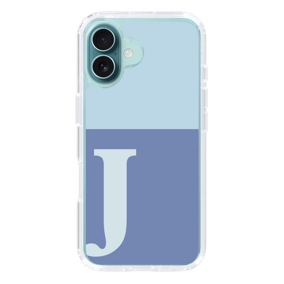 Slim Protection Case［ オリジナル - initial two tone - J blue ］