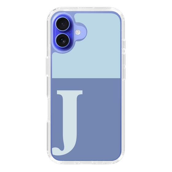 Slim Protection Case［ オリジナル - initial two tone - J blue ］