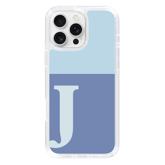 Slim Protection Case［ オリジナル - initial two tone - J blue ］