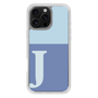 Slim Protection Case［ オリジナル - initial two tone - J blue ］