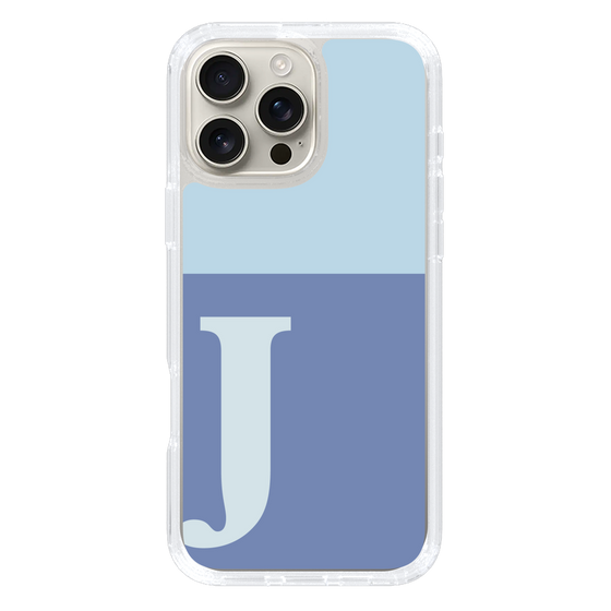 Slim Protection Case［ オリジナル - initial two tone - J blue ］