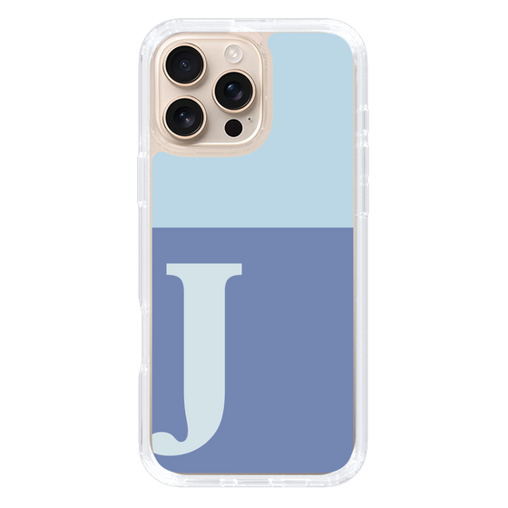 Slim Protection Case［ オリジナル - initial two tone - J blue ］