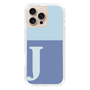 Slim Protection Case［ オリジナル - initial two tone - J blue ］