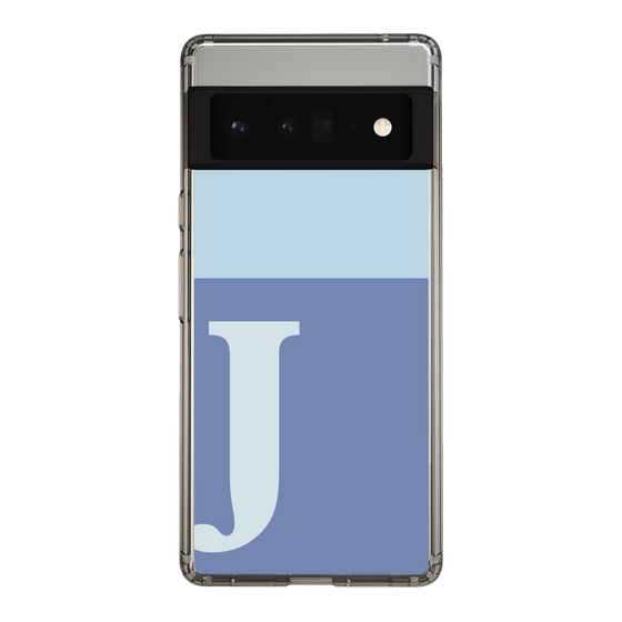 Slim Protection Case［ Original - initial two tone - J blue ］