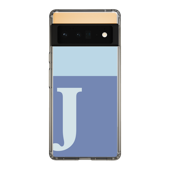 Slim Protection Case［ Original - initial two tone - J blue ］