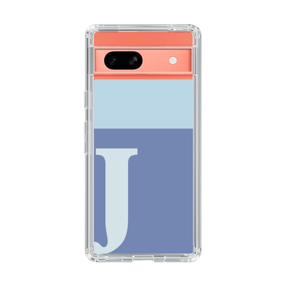 Slim Protection Case［ Original - initial two tone - J blue ］