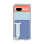 Slim Protection Case［ Original - initial two tone - J blue ］