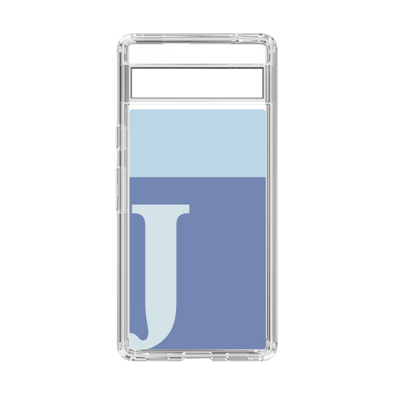 Slim Protection Case［ Original - initial two tone - J blue ］