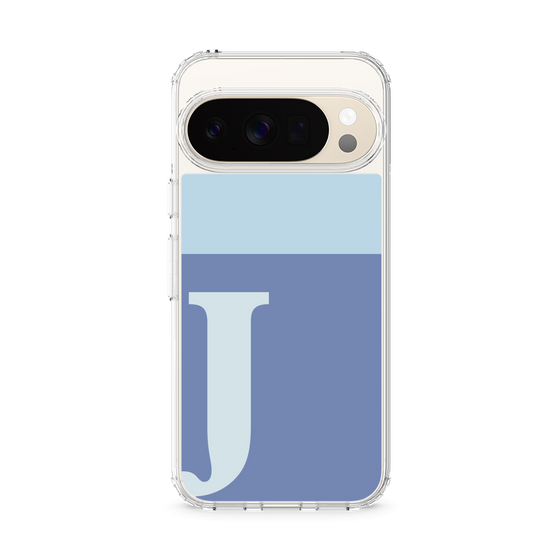 Slim Protection Case［ Original - initial two tone - J blue ］