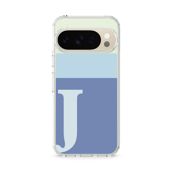 Slim Protection Case［ Original - initial two tone - J blue ］