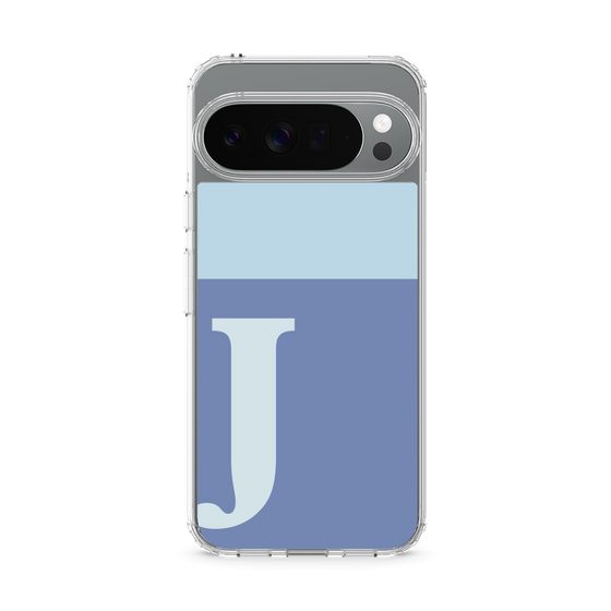Slim Protection Case［ Original - initial two tone - J blue ］